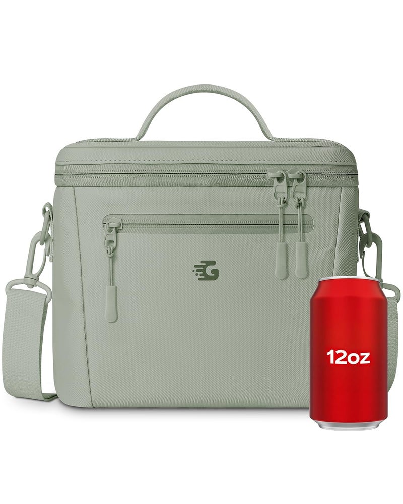 GLORIEROO Insulated Lunch Box Bag Women Girls Waterproof Leakproof Lightweight Reusable Cooler for School Work Picnic Back to School - Image 2