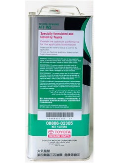 TOYOTA Automatic Transmission Fluid WS DX-VI 4Ltr  - Image 3