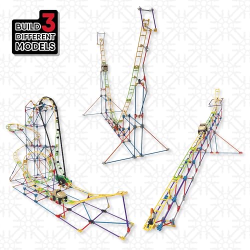 K'NEX مجموعة كينكس التعليمية - استكشافات STEM: مجموعة الأفعوانية ، 546 قطعة ، مجموعة بناء إبداعية ، للأعمار 8 وما فوق - Image 3