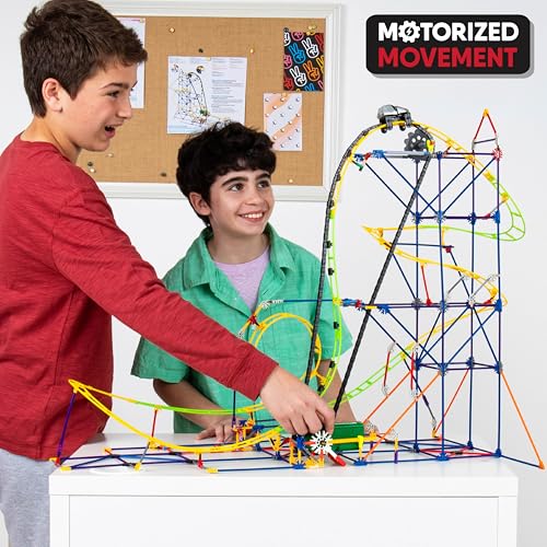 K'NEX مجموعة كينكس التعليمية - استكشافات STEM: مجموعة الأفعوانية ، 546 قطعة ، مجموعة بناء إبداعية ، للأعمار 8 وما فوق - Image 4