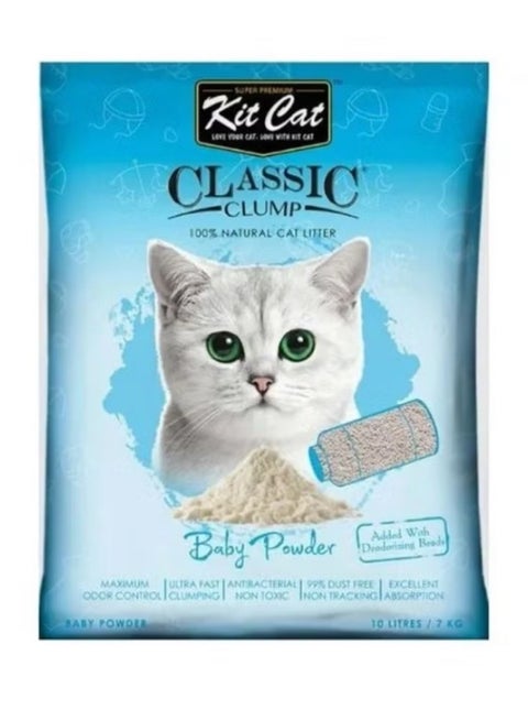 Custom sand for cats with the smell of baby powder 20 liters