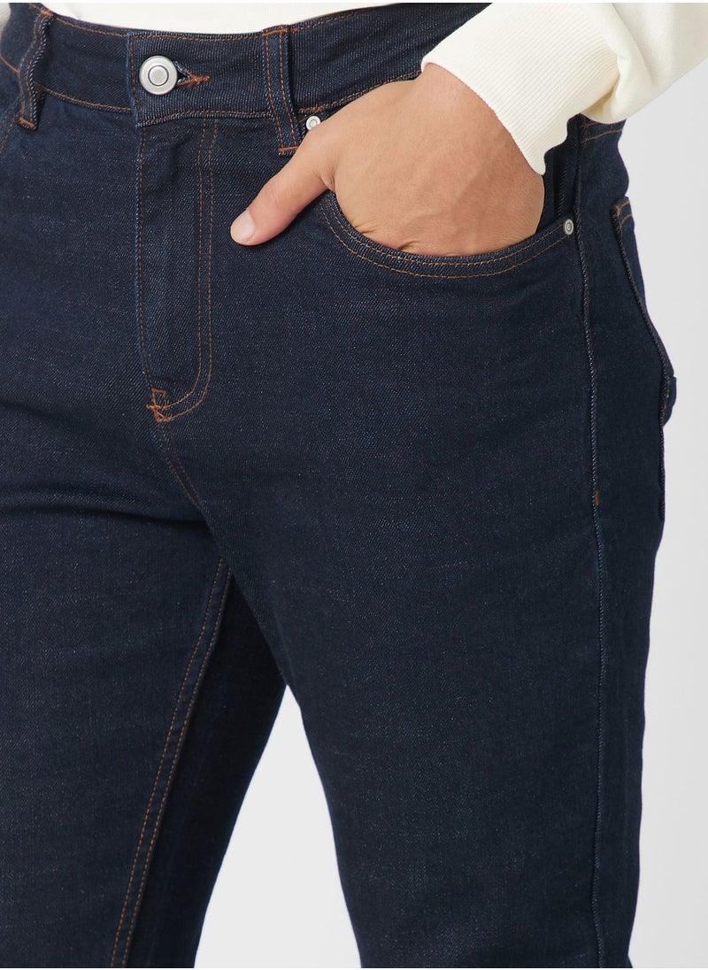 Seventy Five - Selvedge Straight Fit Jeans - Image 1