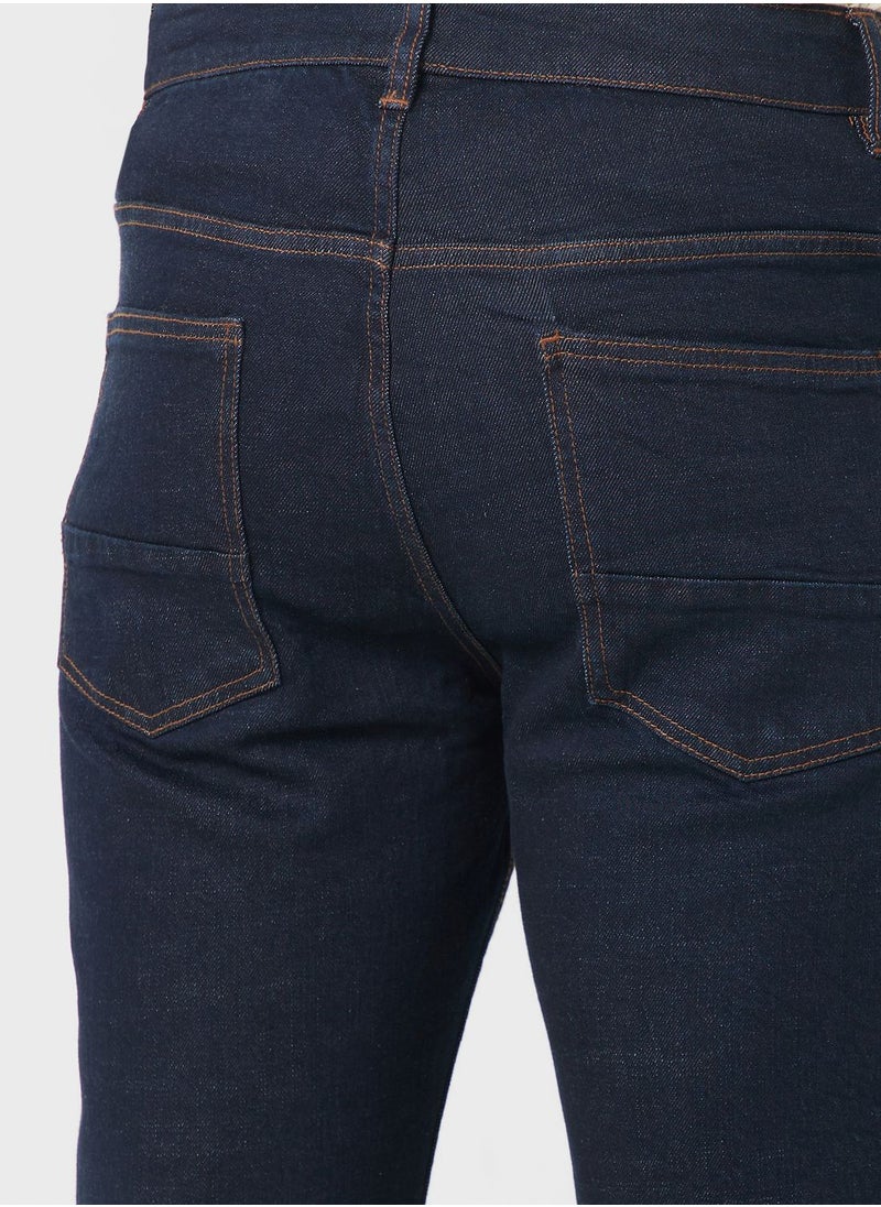 Seventy Five - Selvedge Straight Fit Jeans - Image 1