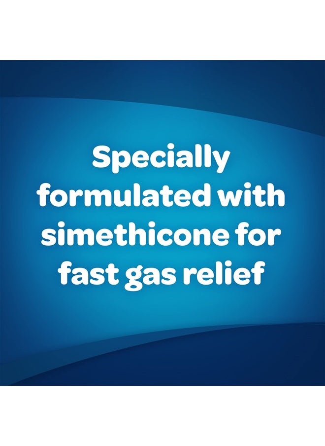 Gas-X - Extra Strength Chewable Gas Relief Tablets with Simethicone 125 mg, Peppermint Creme - 18 Count - Image 1