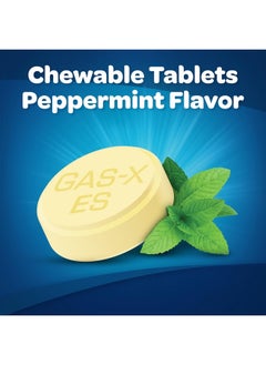 Gas-X Extra Strength Chewable Gas Relief Tablets with Simethicone 125 mg, Peppermint Creme - 18 Count  - Image 5