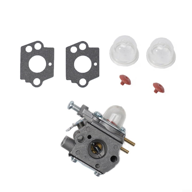 طقم كاربوريتر مع مضخات يدوية وحشوات يناسب جهاز Homelite Trimmer HBL26BP HBC26SJS كبديل - Image 3