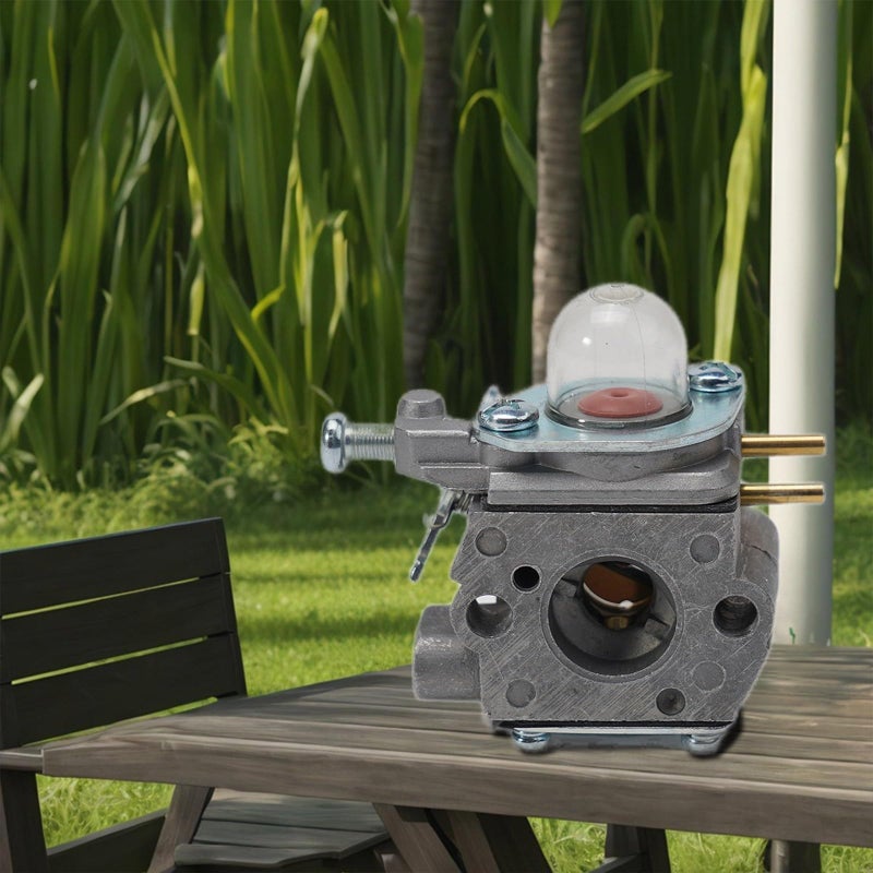 طقم كاربوريتر مع مضخات يدوية وحشوات يناسب جهاز Homelite Trimmer HBL26BP HBC26SJS كبديل - Image 4