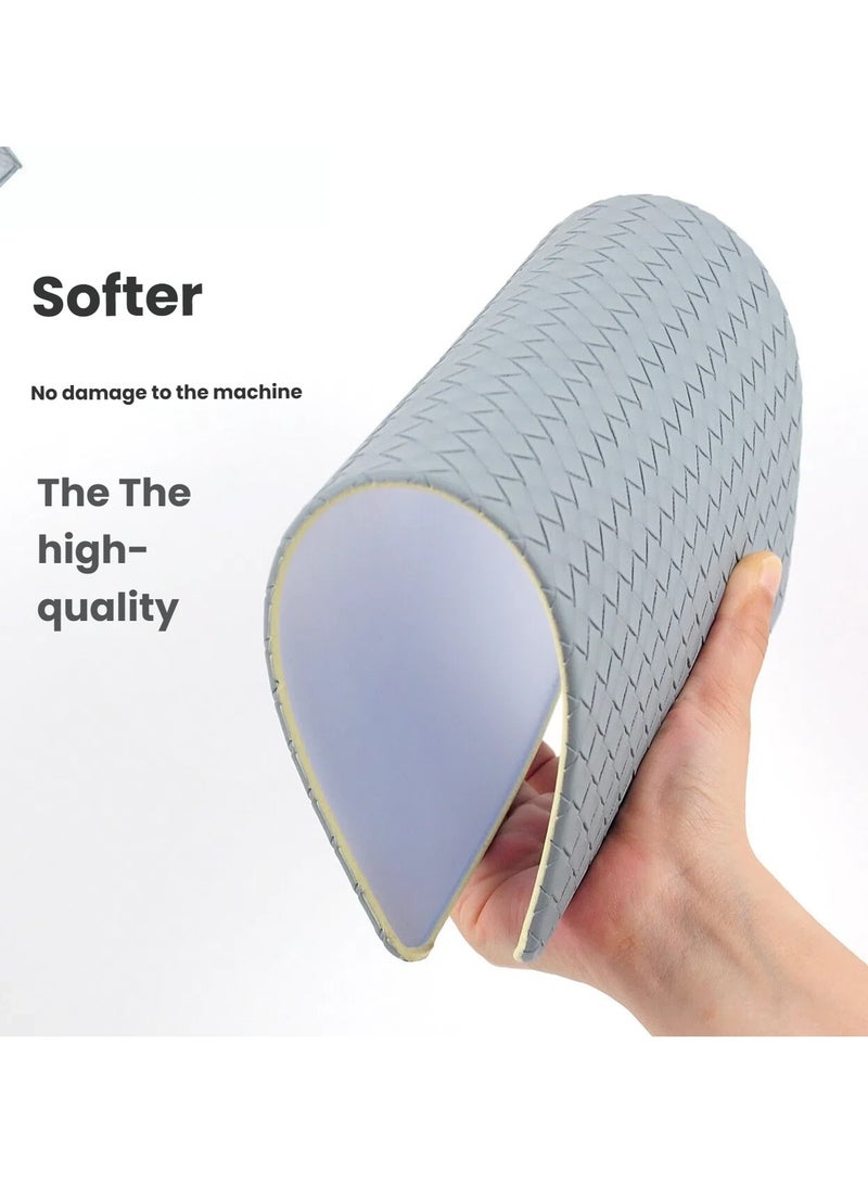 general Compatible with Huawei MateBook 14 (2024) Woven Texture Leather Case Laptop Cover Business-Grade Shockproof Shell Precision Cutout Protective Case - Image 4