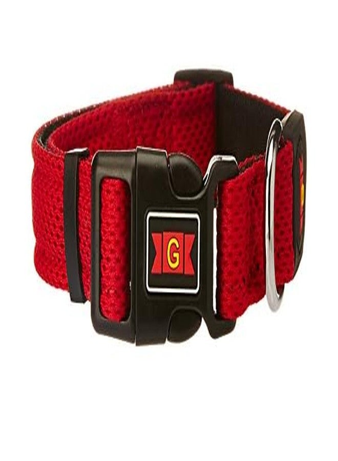 Glenand Dca102 Nylon Mesh Collar for Your Pets, Red, Small - Image 1