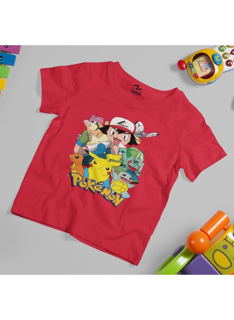 ZOOM تصميم تي شيرت فريق بوكيمون غو