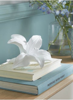 Next Lily Flower Ornament - Nature's Elegance as Home Décor Tabletop Centerpiece  - Image 1