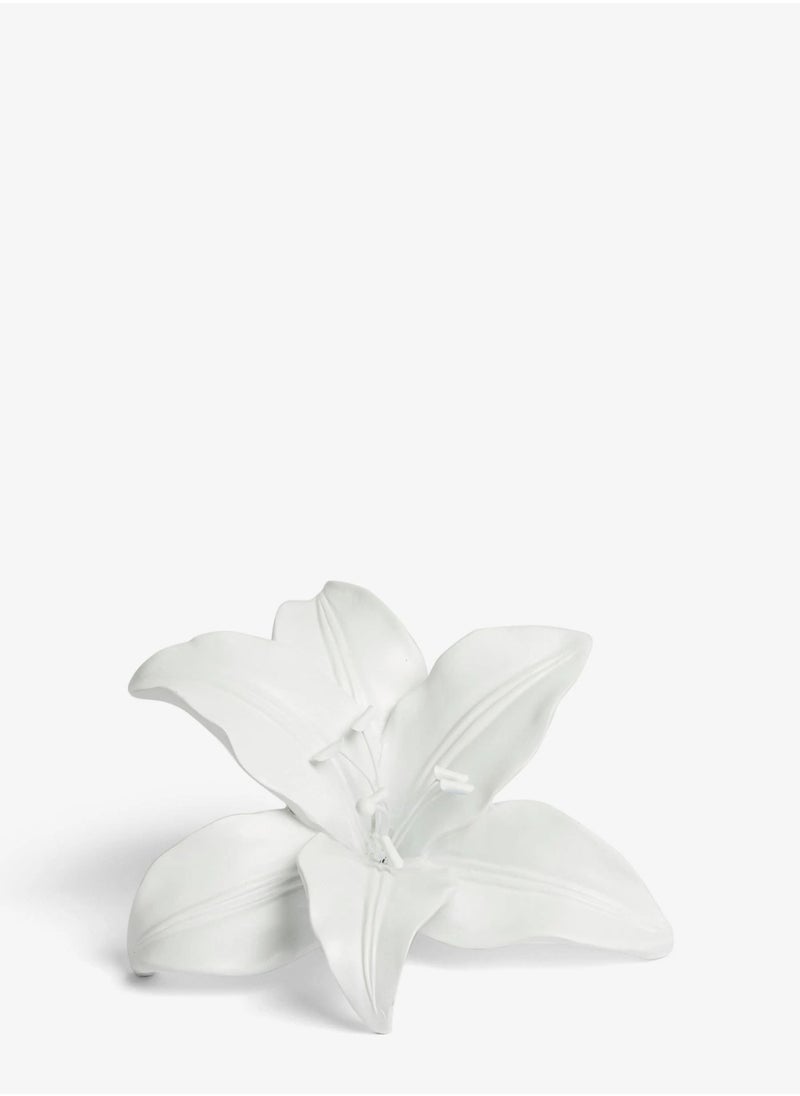 Next Lily Flower Ornament - Nature's Elegance as Home Décor Tabletop Centerpiece  - Image 3