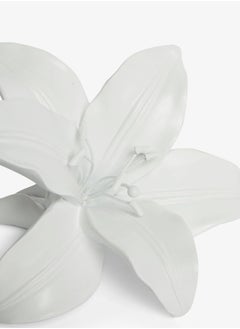 Next Lily Flower Ornament - Nature's Elegance as Home Décor Tabletop Centerpiece  - Image 4