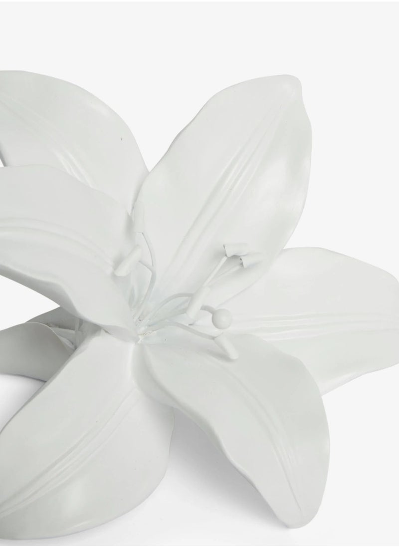 Next Lily Flower Ornament - Nature's Elegance as Home Décor Tabletop Centerpiece  - Image 4