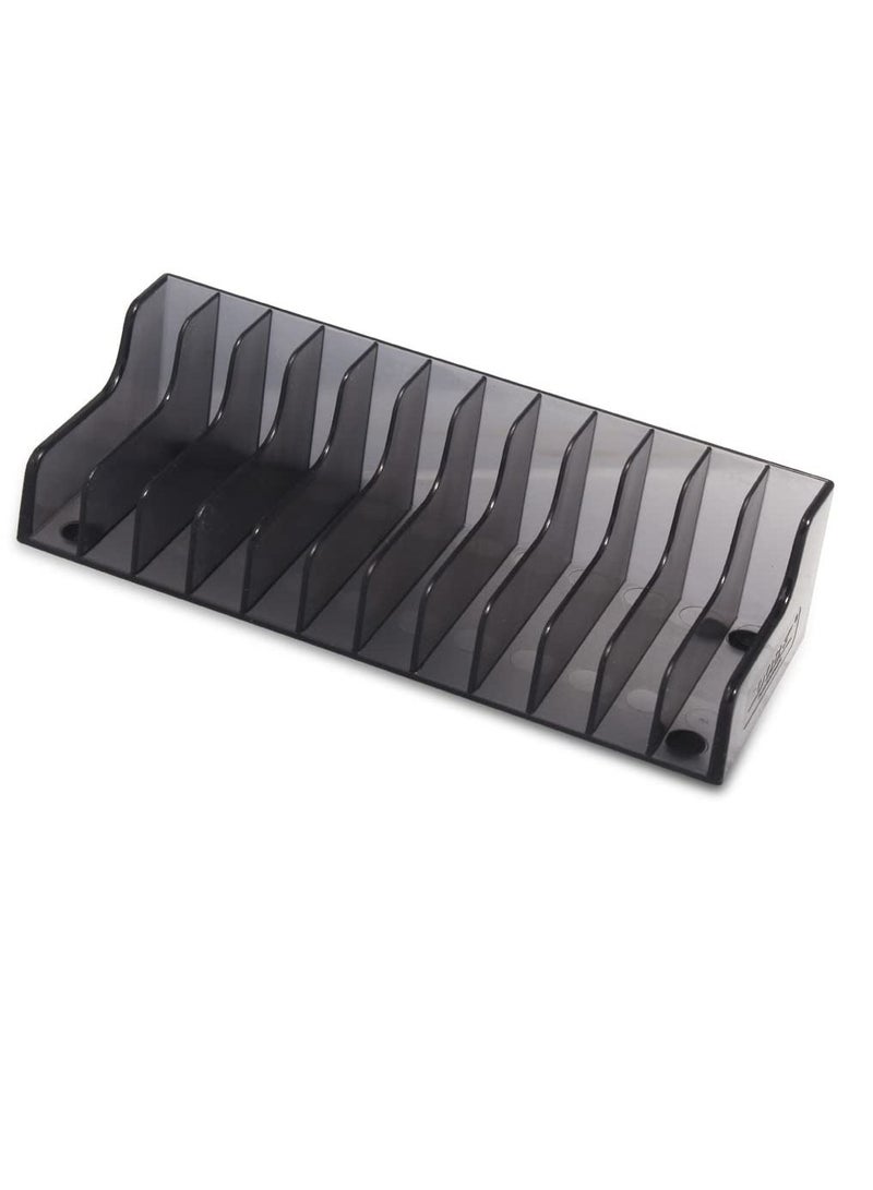 Game Card Storage Rack, Switch Card Holder Game Card Box for PS4 PS5 Game CD Case， Storage Stand Holder Bracket for  Video Game Holder Video Game Tower (NS 12 CDS, Black)  - Image 4