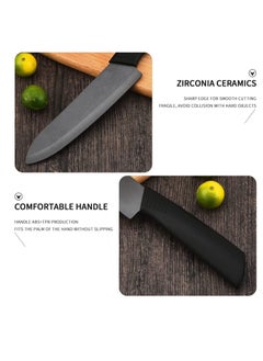 Kitchen Ceramic Knife Set Professional Knife With Sheaths Super Sharp Rust Proof Stain Resistant include15cm Chef Knife 12.7cm Utility Knife 10cm Fruit Knife 7.7cm Paring Knife One Peeler - pzsku/Z72B06694967DCFB9DF8FZ/45/_/1686388304/170db53a-be7e-4360-84b0-ef5d234b6cfc