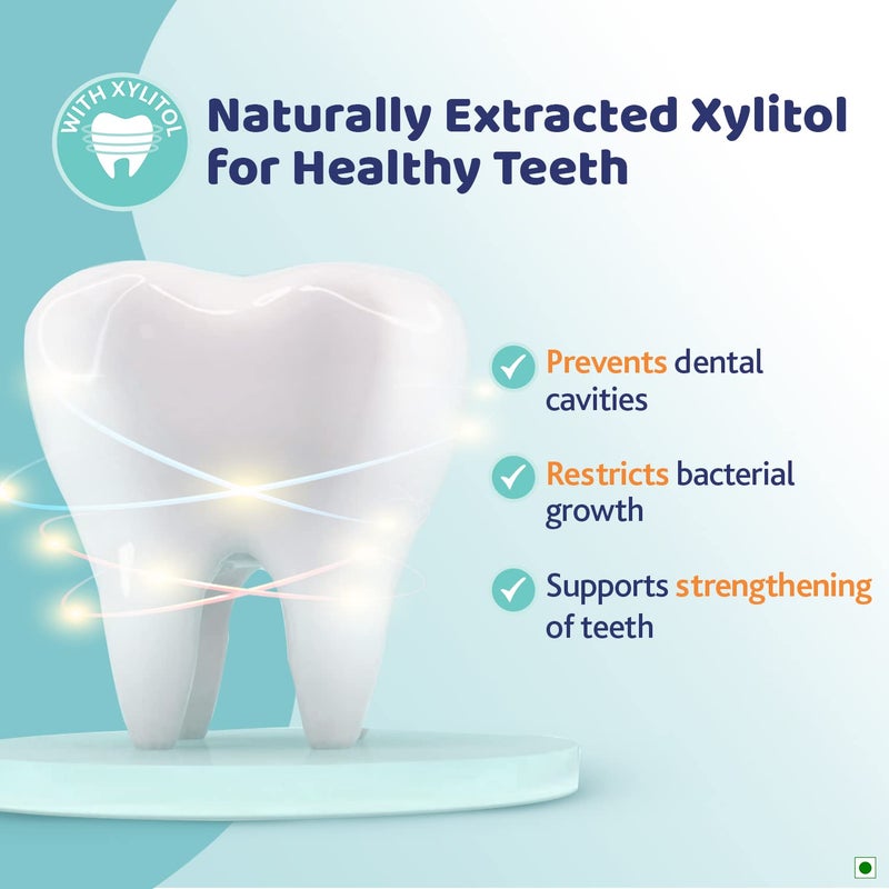 Chicco Toothpaste Mixfruit + Brush Green 6-36M, Cavity Protection - Image 2