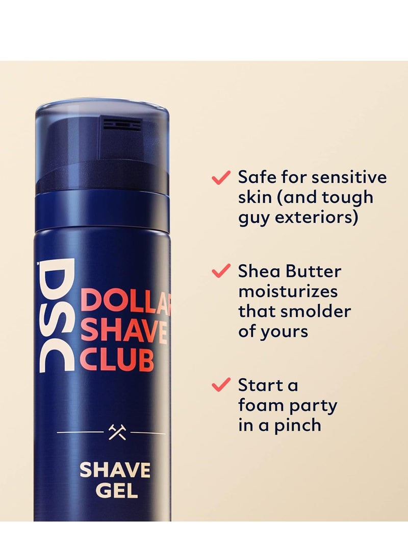 DOLLAR SHAVE CLUB Dollar Shave Club | Shave Gel 6.7 ounce (2 Pack) | Moisturizing Shaving Gel for Sensitive Skin  - Image 4