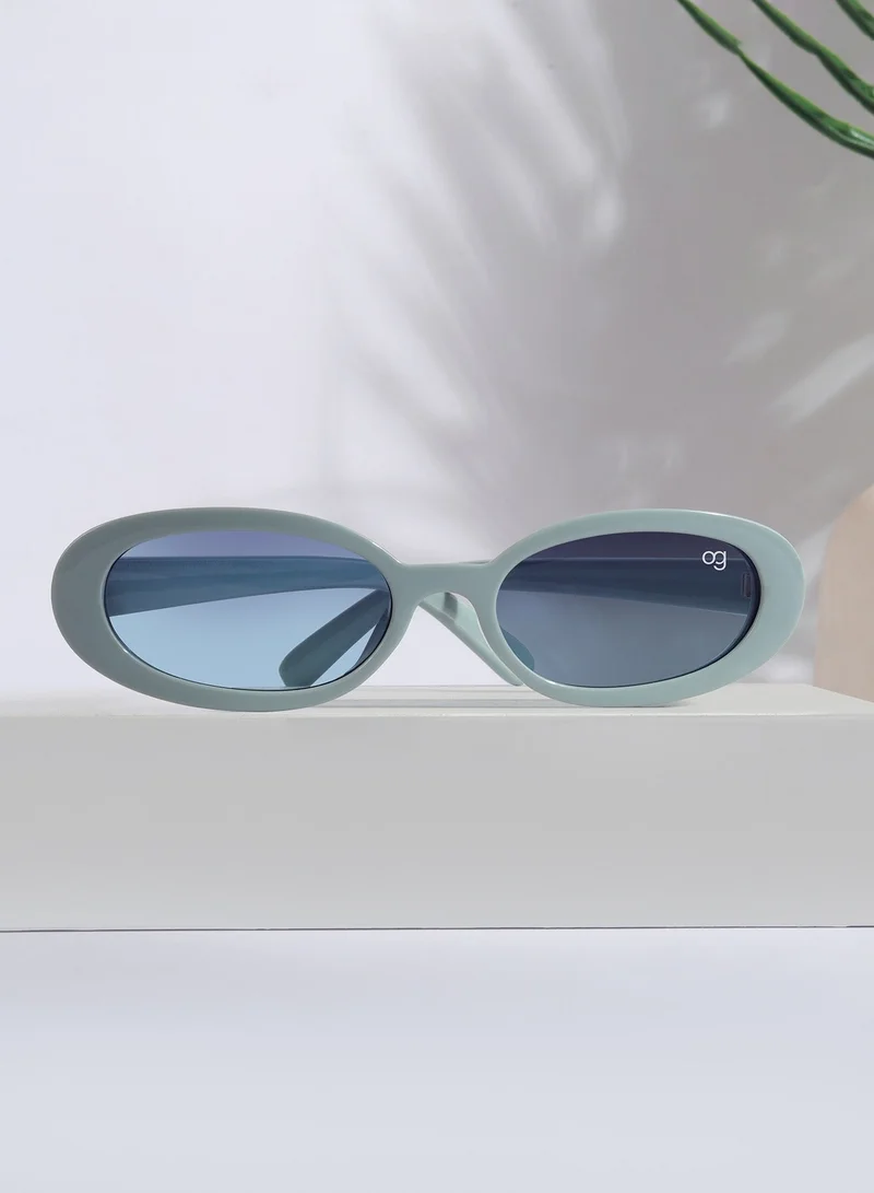 Woggles Unisex Oval Sunglasses| 100% UV Protection| Men &amp; Women