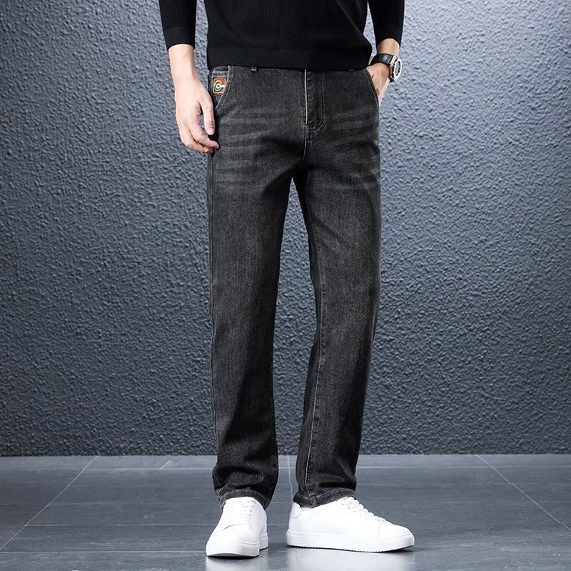 Unisex Classic Denim Jeans Loose Fit Daily Outdoor Wear - Image 5