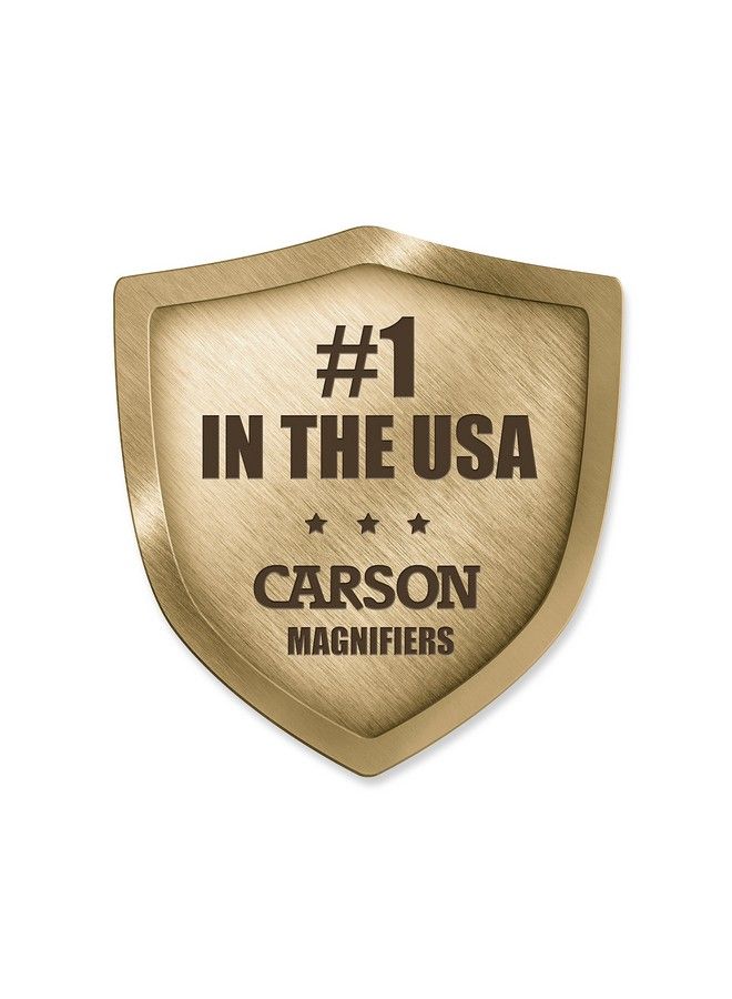 Carson Optical Magnishine Led Lighted 2X Power Handsfree Magnifier (Hf66) Black - Image 4