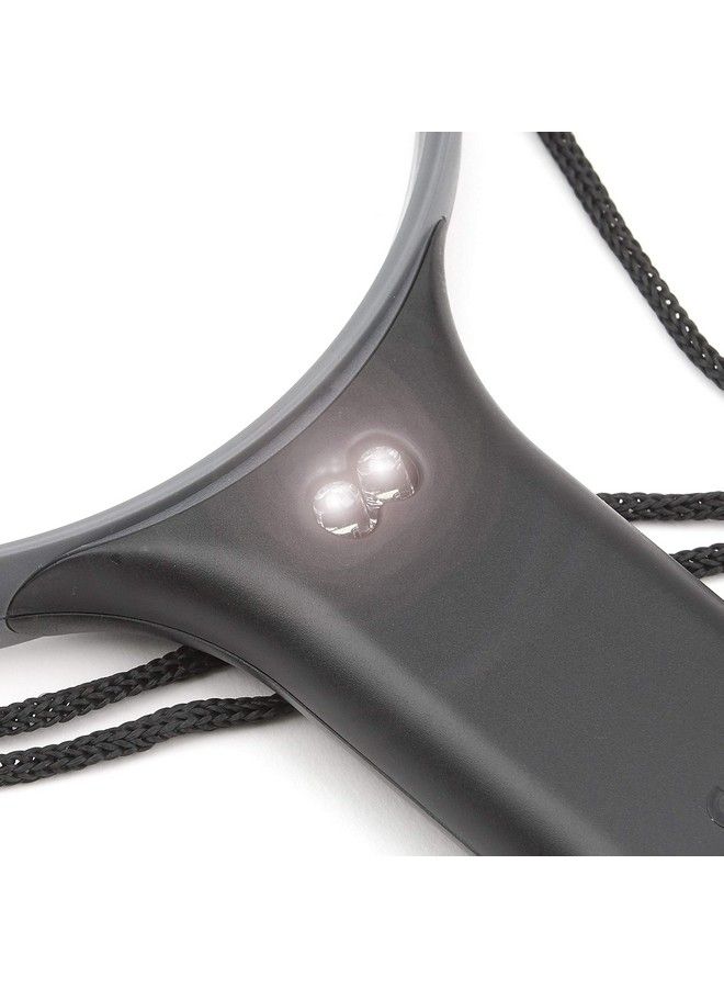 Carson Optical Magnishine Led Lighted 2X Power Handsfree Magnifier (Hf66) Black - Image 5