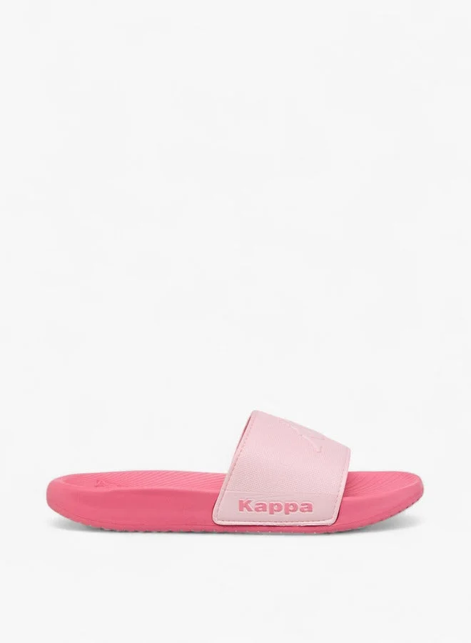 Kappa Girls' Logo Detail Slides