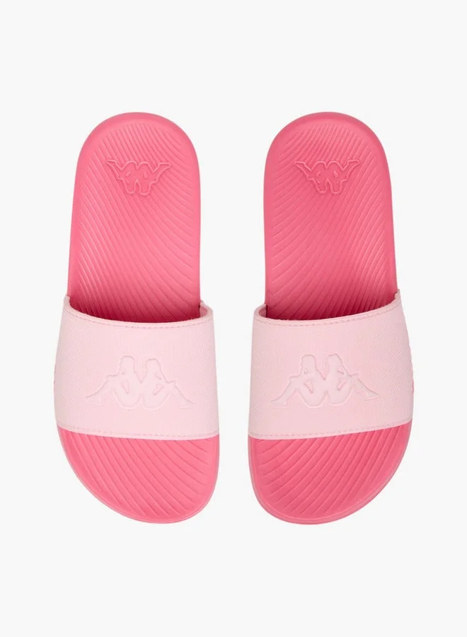 Kappa Girls' Logo Detail Slides