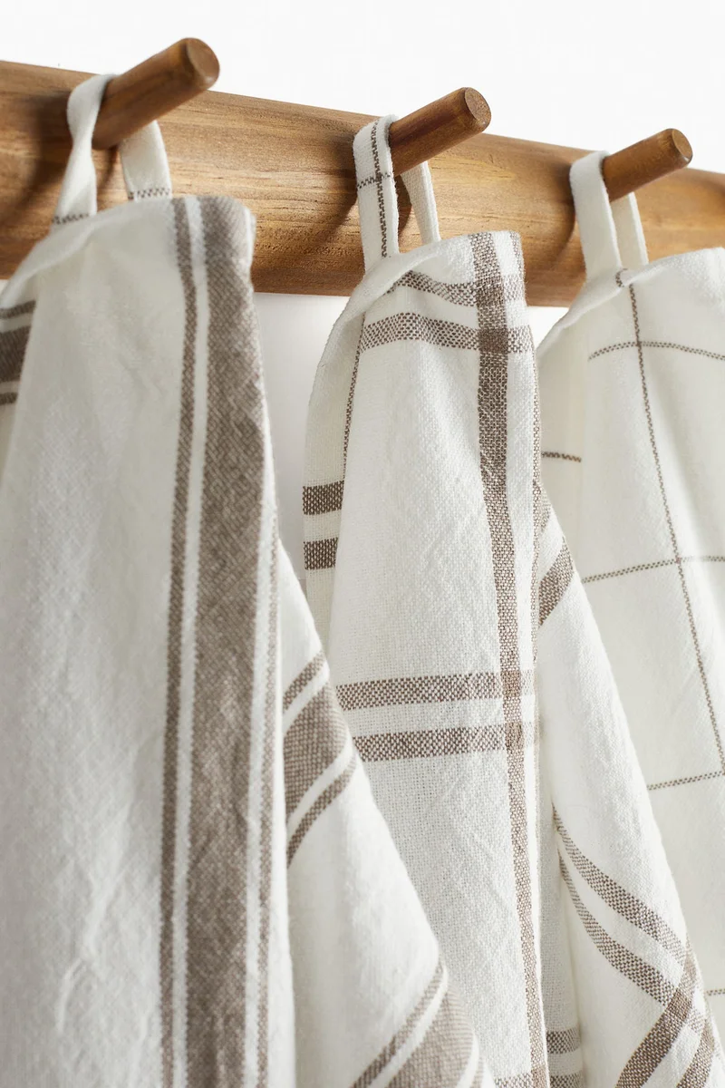 H&M 3-pack cotton tea towels