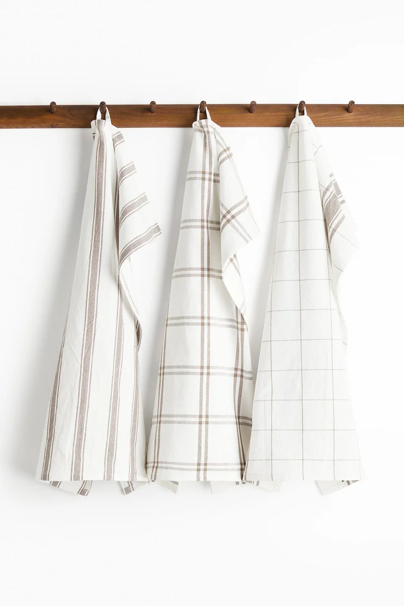 H&M 3-pack cotton tea towels