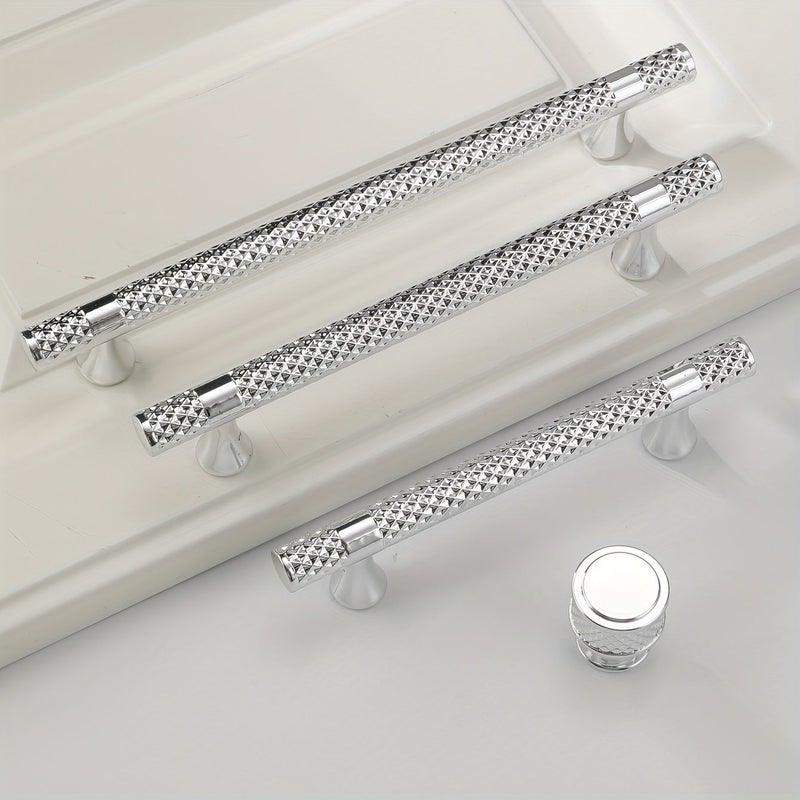 1 قطعة LS-SL5114-YS-128-1 مقبض بلاستيكي حديث بسيط للأبواب الخزانة والأدراج وخزائن الأحذية، طراز بمقبض بلاستيكي للأثاث. - Image 5