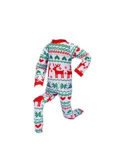 E-TING Santa Clothes Onesie Pajamas Pjs Nightgown For Elf Doll Christmas Accessories White  - Image 3