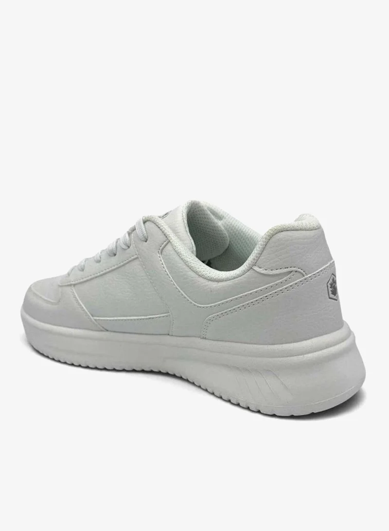 Lumberjack white Lumberjack Men's White Casual Sneakers | Lightweight Lace-Up Walking Shoes | Comfortable Everyday Fashion Shoes | Low-Top Lifestyle Sneakers for Men | Best Price UAE
