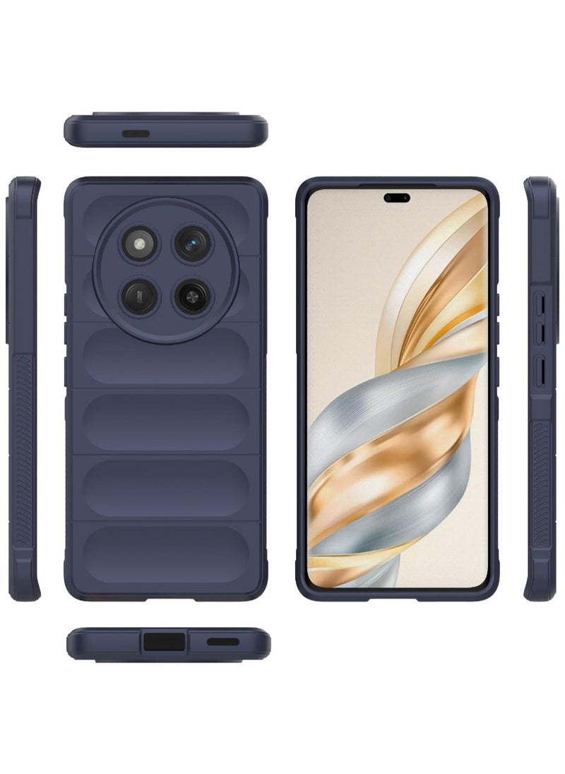 ماركة غير محددة - (honor x9c cover ) هونر اكس 9 سي جراب ماجيك شيلد مرن مضاد للصدمات وحماية كاملة مع حماية للكاميرا لهاتف اونر اكس 9 سي (honor x9c) - Image 1