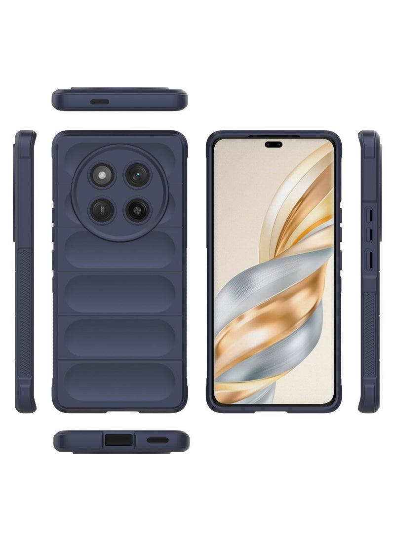 ماركة غير محددة - (honor x9c cover ) هونر اكس 9 سي جراب ماجيك شيلد مرن مضاد للصدمات وحماية كاملة مع حماية للكاميرا لهاتف اونر اكس 9 سي (honor x9c) - Image 1