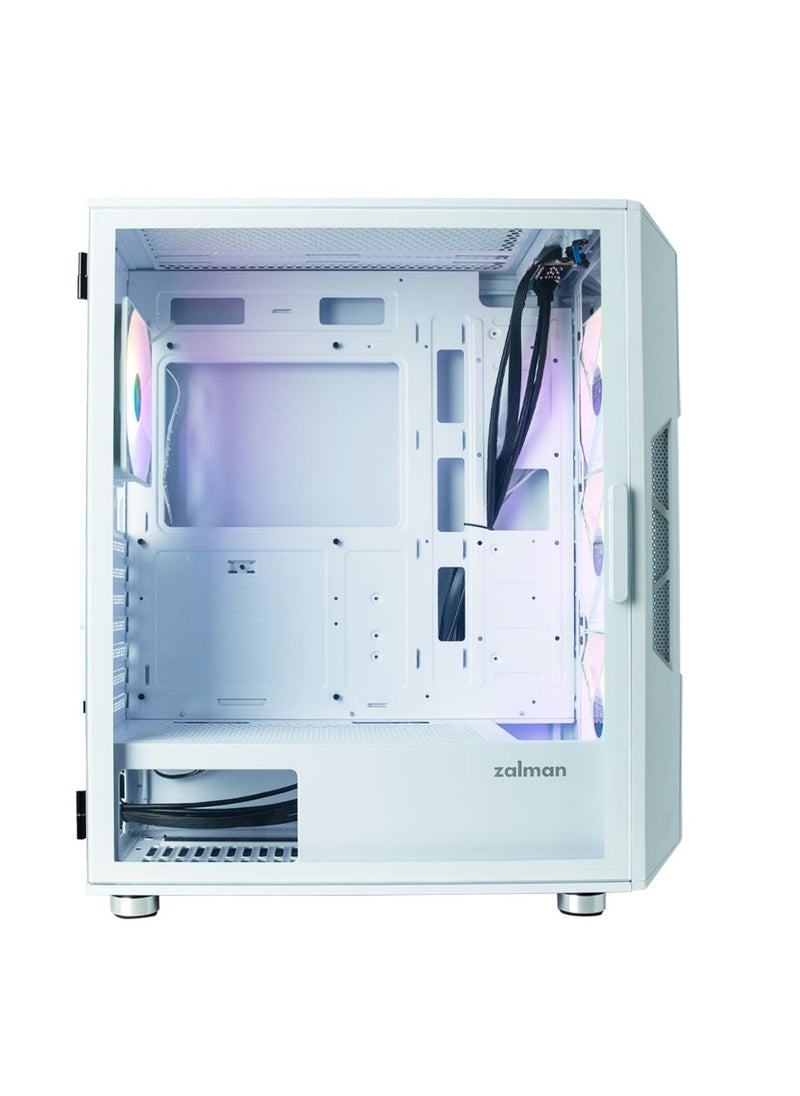 ZALMAN Zalman i3neo gaming computer case, white  - Image 3