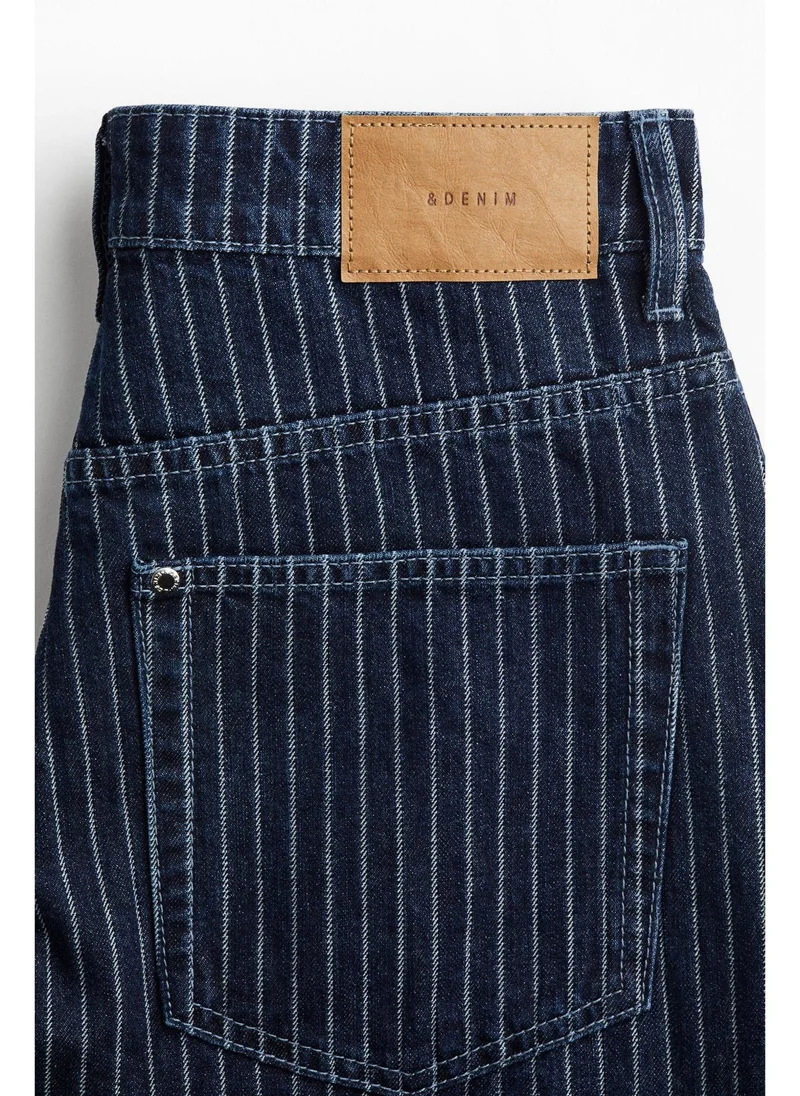 اتش اند ام High Knee Denim shorts