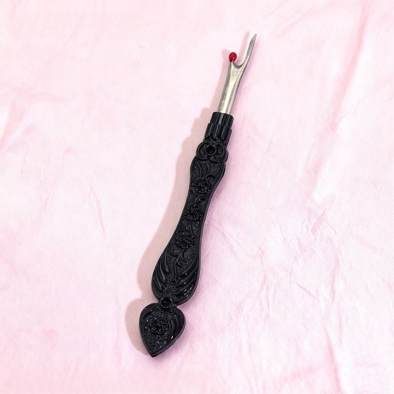 Blue Ergonomic Seam Ripper with Sharp Stainless Steel Blade Comfort Grip for Sewing Quilting - Image 5