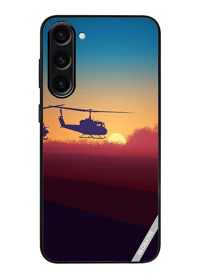 VR CREATIVE Protective Case Cover For Samsung Galaxy S23 Military Choppers Design Multicolour - Image 1