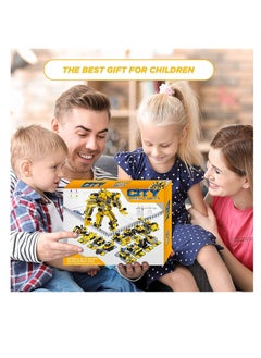 Y&D Robot Building Toys 573 PCS, 25 in 1 Construction Toy Engineering Bricks Vehicles Kit, Transforming Blocks, Best Gift for Kids Age 6 7 8 9 10 11 12 Year Old  - Image 5