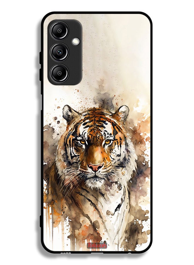 Tolwak Samsung Galaxy A14 5G Protective Case Cover Leopard Abstract Art - Image 1