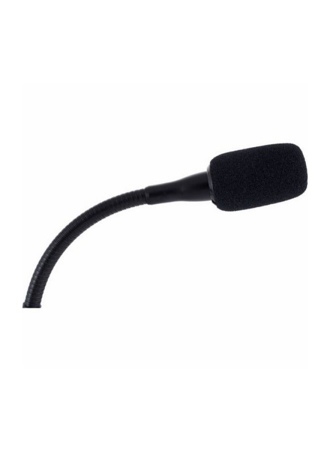 Shure MX418D/C Cardioid Condenser Microphone, 18" Gooseneck, Includes Desktop Base with 10' Cable, Logic Functions, Programmable Switch, LED Indicator, Snap-Fit Foam Windscreen MX418D/C Black - Image 4