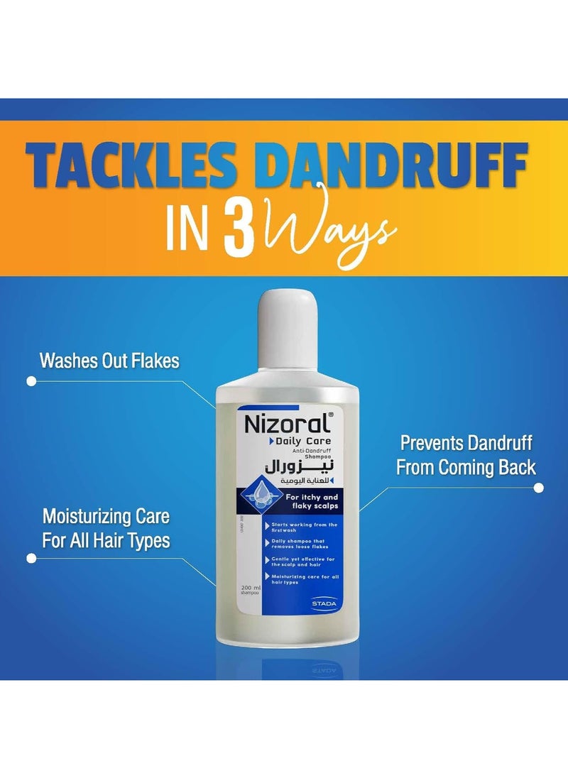 Nizoral Nizoral Blue Care Anti Dandruff Shampoo 200ml  - Image 2