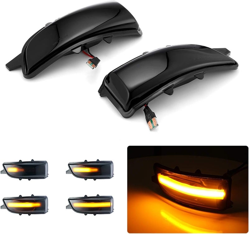 DEMULAX Dynamic Side Wing Rearview Mirror Indicator Lights - Image 3