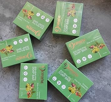 Demure AHA BHA PHA Tea Tree Soap Salicylic Acid Bar Exfoliating Soap for Face and Body cleansing Moisturizing effect Pores and Sebum Care for Sensitive Skin - Image 5