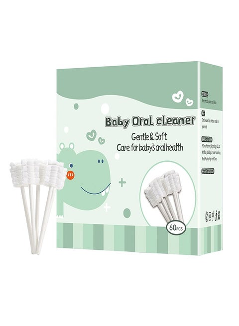 Pack Of 60 Baby Oral Tongue Cleaner
