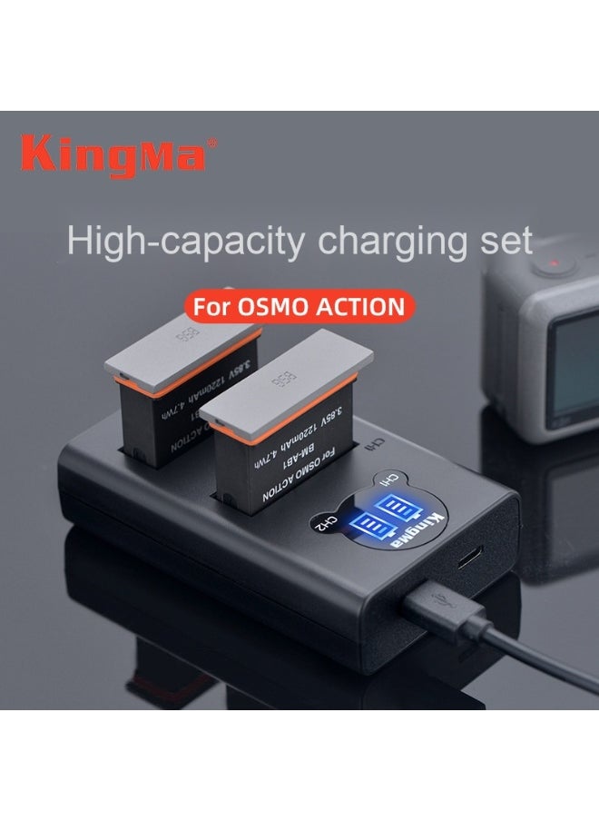 Generic Charger Compatible with DJI Osmo Action Accessories  - Image 2