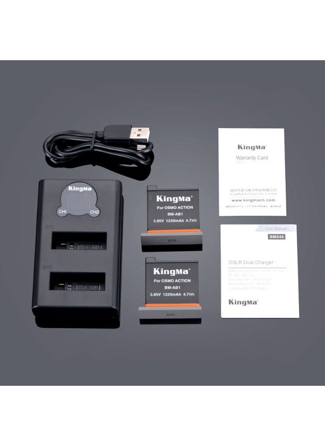 Generic Charger Compatible with DJI Osmo Action Accessories  - Image 1