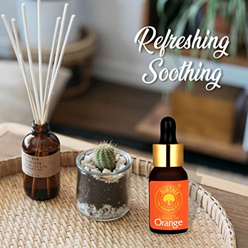 Old Tree Orange Essential Oil (15ml) - for Skin, Hair Care, Home Fragrance, Candle Making and Aromatherapy - Pure and Natural, Undiluted Perfume Oil with Glass Dropper - Image 3