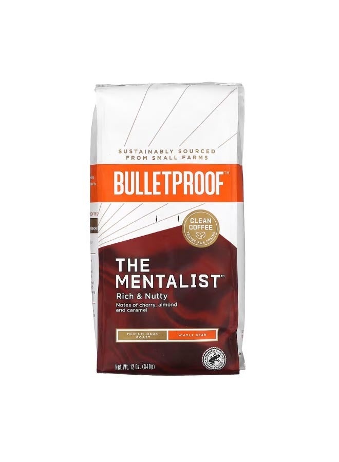 Bulletproof Coffee The Mentalist Whole Bean Medium Dark Roast 12 oz 340 g - Image 1